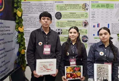 Estudiantes de El Rosario destacan en competencias académicas nacionales y estatales