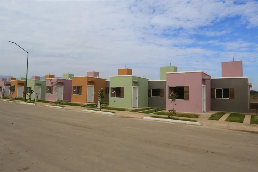 Cómo son las Viviendas del Bienestar en Tamaulipas. Foto: Cortesía