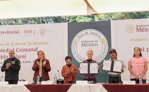 Entregan en Chihuahua más de 3 mil hectáreas de la Sierra Tarahumara al Pueblo Ódami