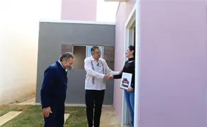 Entregan las primeras 118 Viviendas del Bienestar en Tamaulipas; cómo son