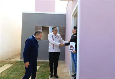 Entregan las primeras 118 Viviendas del Bienestar en Tamaulipas; c&oacute;mo son