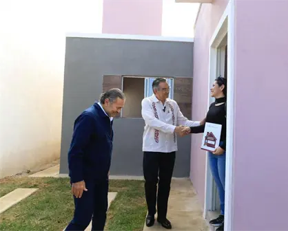 Entregan las primeras 118 Viviendas del Bienestar en Tamaulipas; cómo son