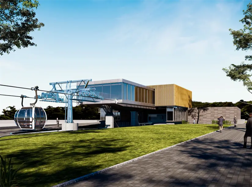 Líneas o rutas del transporte por cable en Puebla. Foto: Cortesía