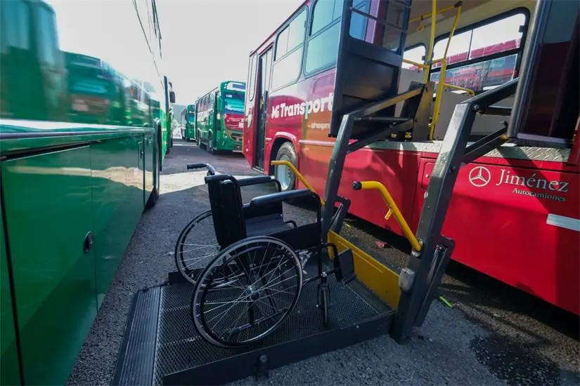 Los nuevos camiones de Guadalajara. Foto: Cortesía
