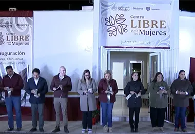 Sheinbaum inaugura Centro LIBRE para mujeres en Ciudad Ju&aacute;rez, Chihuahua