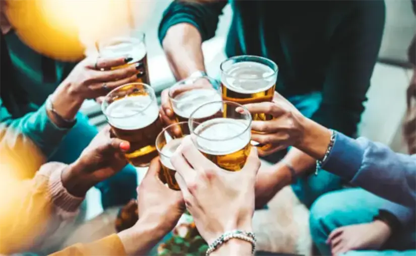 El alcohol es una bebida prohibida para las personas que padecen de hipertensión. Foto: cortesía.