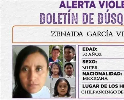 Activan protocolo por desaparici&oacute;n de madre y sus cinco hijos en Guerrero
