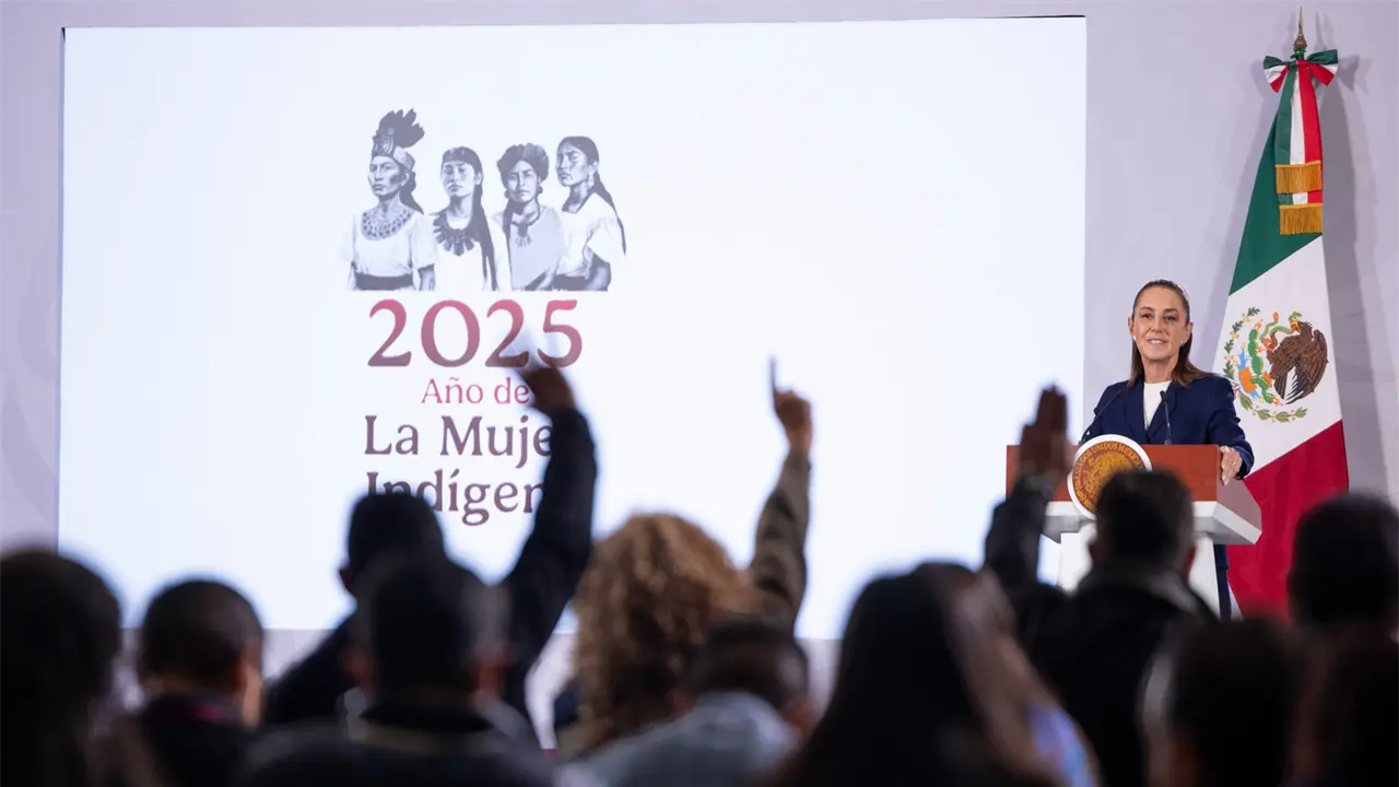 Claudia Sheinbaum, presidenta de México.