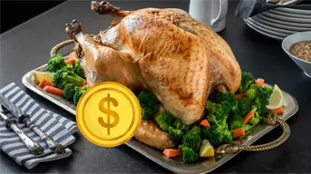 Pavo al horno en Navidad: ¿Cuánto cuesta realmente prepararlo en casa?