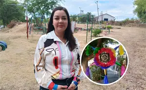 Erika Bueno: piñatas con corazón y liderazgo vecinal en el fraccionamiento Los Ángeles