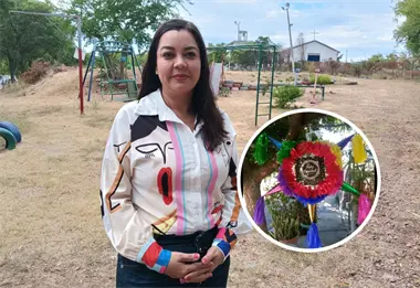 Erika Bueno: pi&ntilde;atas con coraz&oacute;n y liderazgo vecinal en el fraccionamiento Los &Aacute;ngeles
