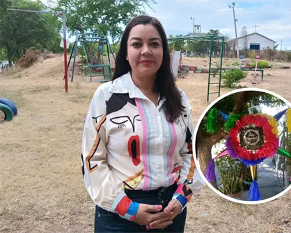 Erika Bueno: piñatas con corazón y liderazgo vecinal en el fraccionamiento Los Ángeles
