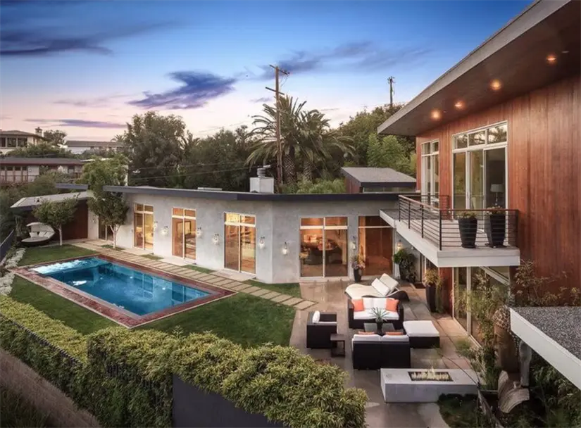 Mansión de Eugenio Derbez en Beverly Hills. Foto: cortesía.