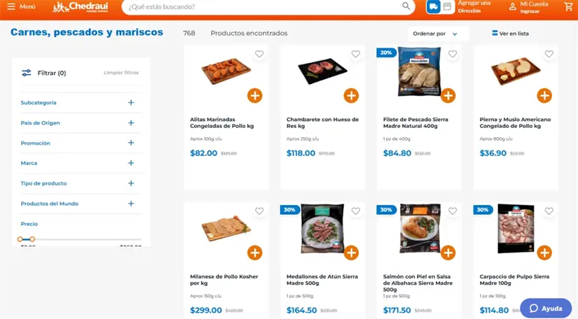 Encuentra carnes y pescados a precios bajos en el Martimiércoles. Imagen: chedraui.com.mx