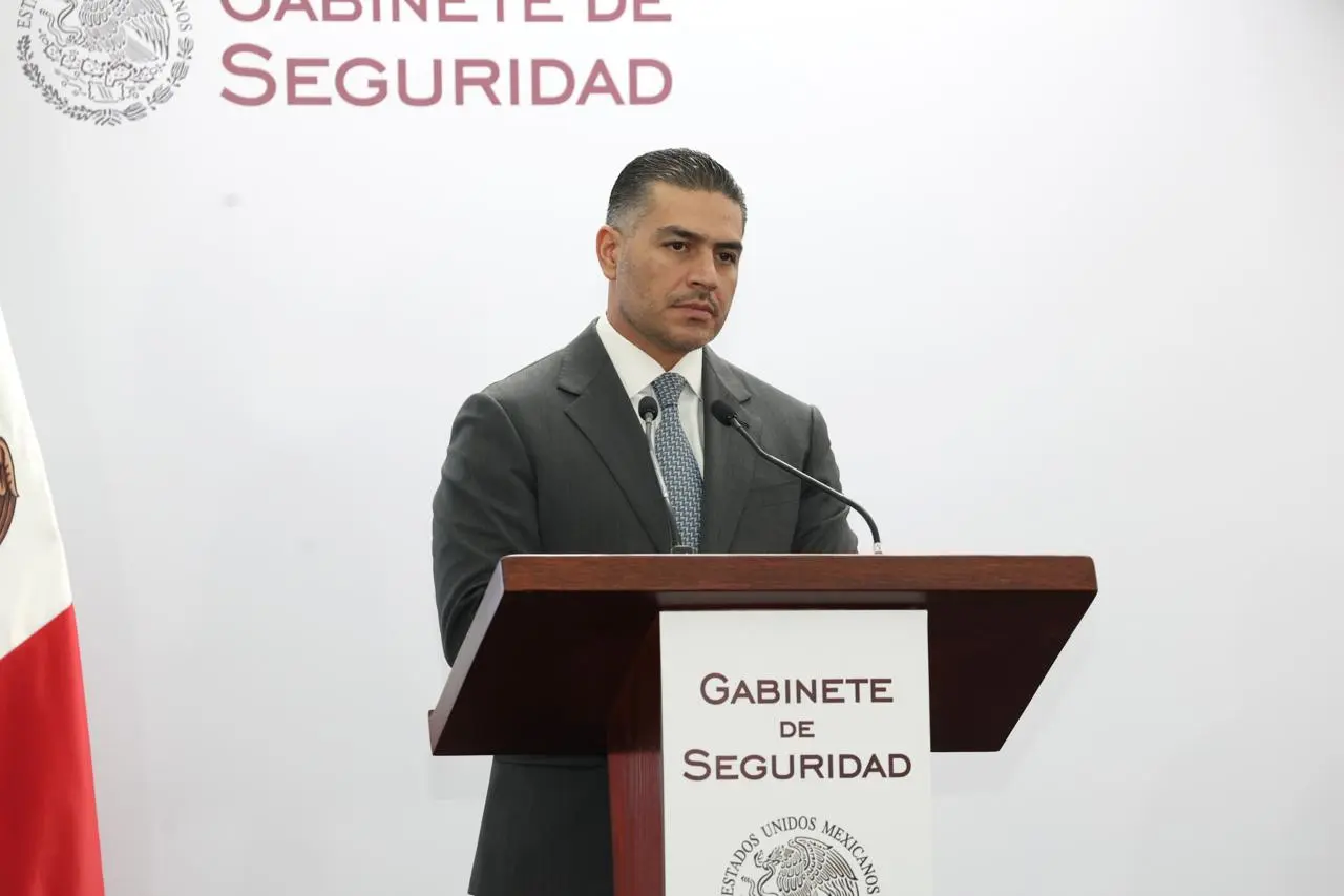 Omar García Harfuch, da información sobre la detención del Jaguar.