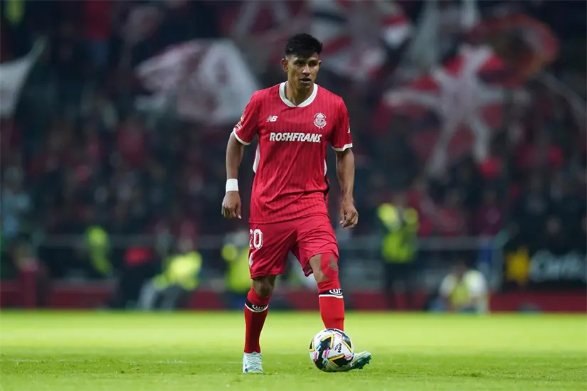 Jesús Gallardo, jugador potencial del Toluca para el Mundial 2026.