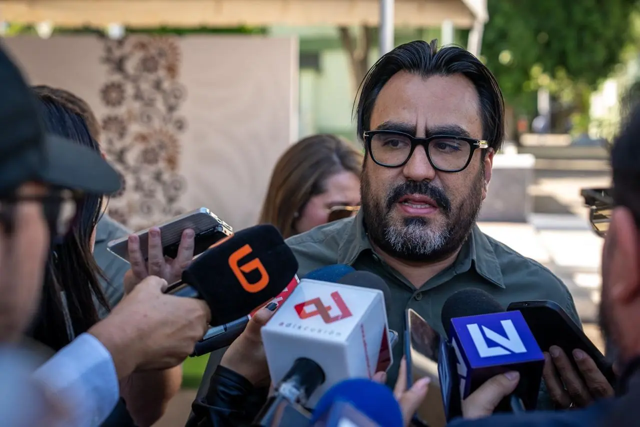 Juan de Dios Gámez anuncia aumento de presupuesto y ecosistema tecnológico de seguridad en Culiacán.