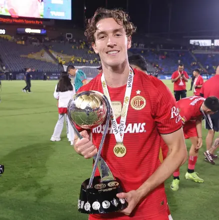 Marcel Ruiz, jugador potencial del Toluca para el Mundial 2026.