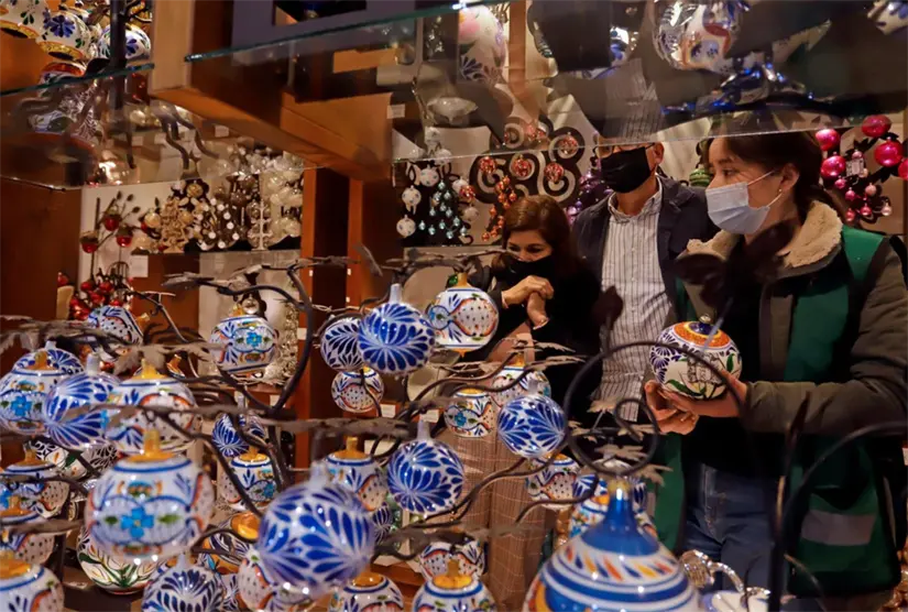 Disfruta de las esferas artesanales de Chignahuapan. Foto: cortesía.