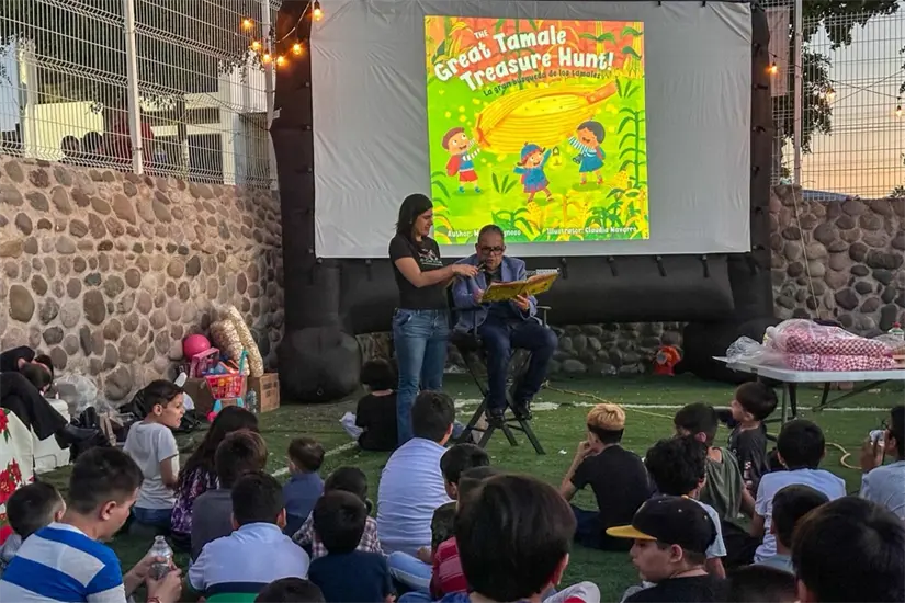 Cine Viajando celebró en la Unidad Deportiva Nakayama su sexta edición en Culiacán, consolidándose como un proyecto cultural que desde 2017 acerca cine y arte a niñas y niños sin acceso a salas cinematográficas.