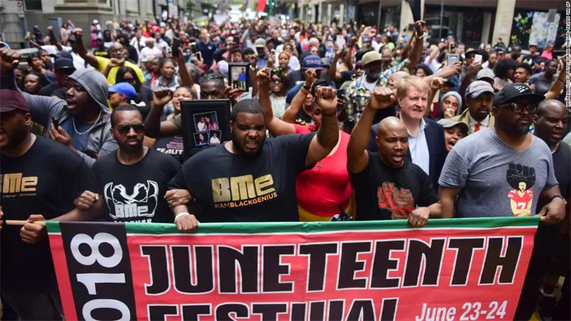 Juneteenth, el ex-presidente Joe Biden lo declaro festivo.