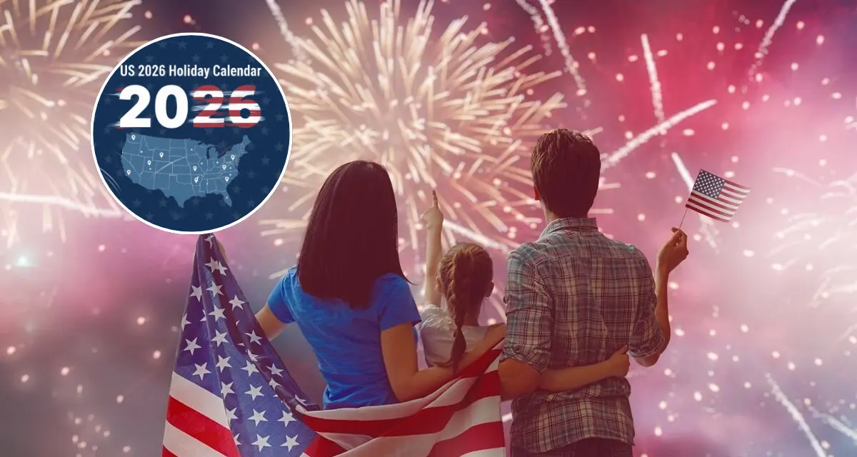Este es el listo oficial de los días feriados en Estados Unidos para 2026. Foto: Cortesía.