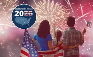 Estos son todos los días feriados oficiales en Estados Unidos durante 2026