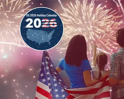 Estos son todos los d&iacute;as feriados oficiales en Estados Unidos durante 2026