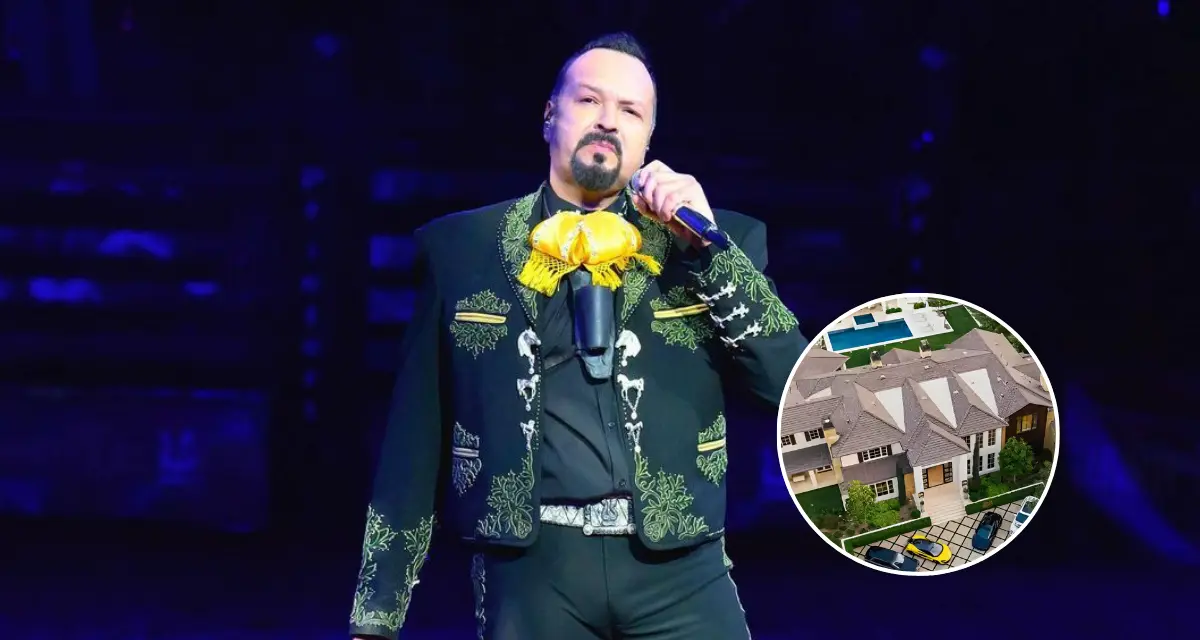 Esta es la principal mansión de Pepe Aguilar. Foto: Cortesía.