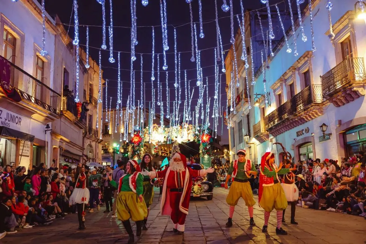 Todos los detalles sobre el Desfile Navideño en Zacatecas. Foto: Cortesía