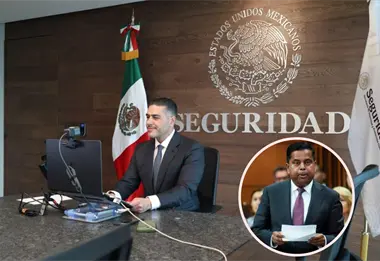 Omar Garc&iacute;a Harfuch y ministro de Canad&aacute; acuerdan fortalecer cooperaci&oacute;n en seguridad