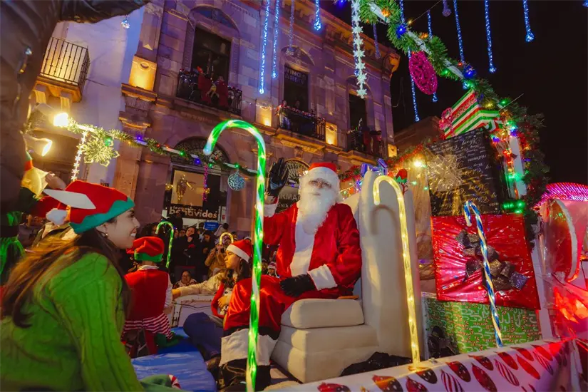 Habrá operativo vial con motivo del Desfile Navideño de Zacatecas 2025. Foto: Cortesía