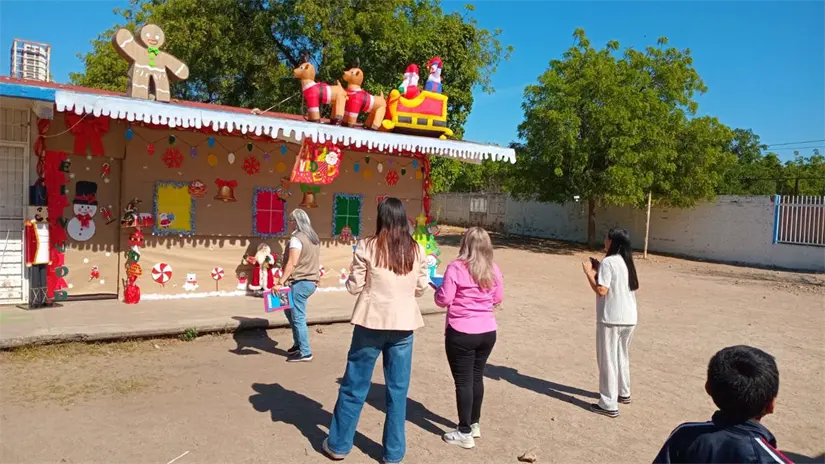 La Navidad se vive en comunidad con el Concurso de Villas Navideñas. Foto: Cortesía/TBN