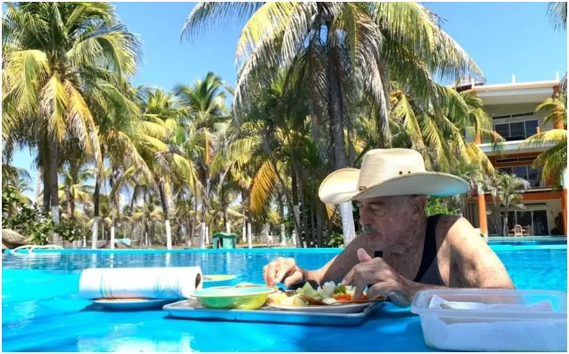Así es la ostentosa mansión de Andrés García. Foto: Cortesía.