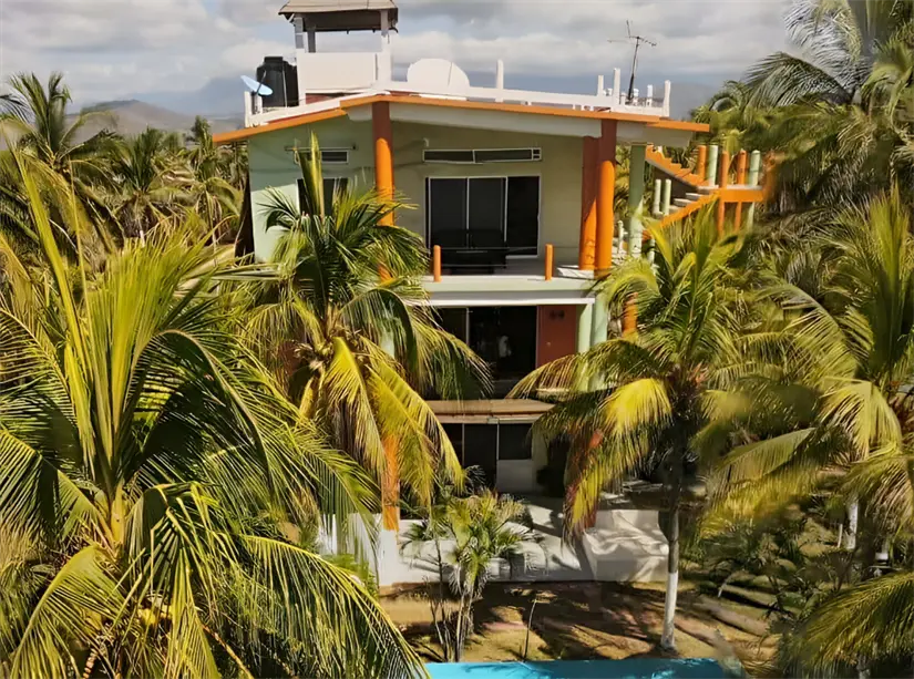 Así luce la mansión