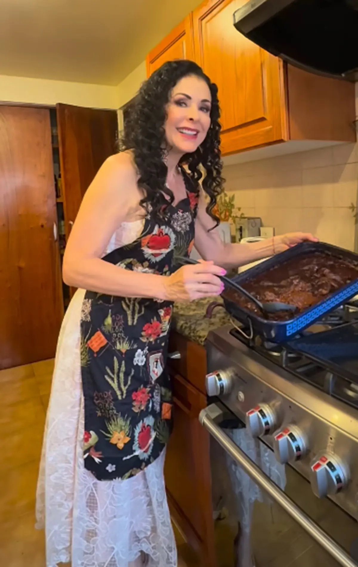 Cocina de la casa de Lourdes Munguia.