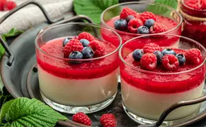 Panna cotta de horchata: el postre elegante y fácil que triunfa en Navidad