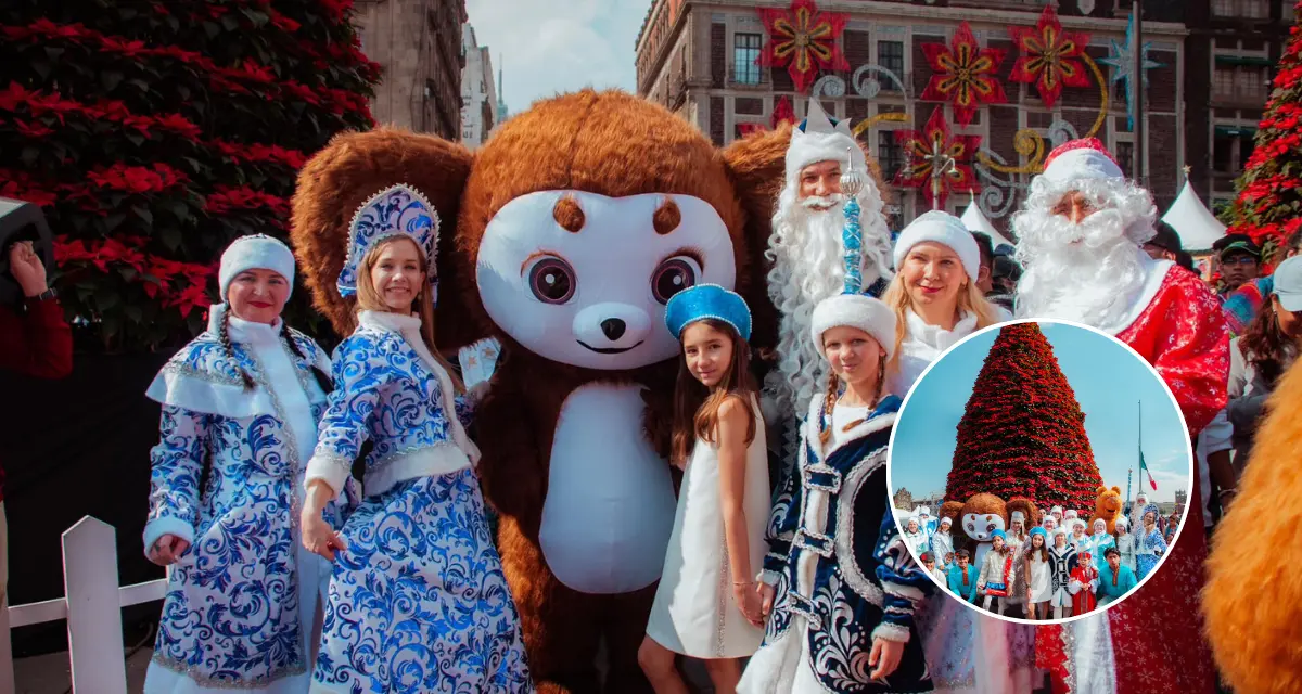 Estos son todos los detalles acerca del Desfile Navideño Ruso 2025 en CDMX. Foto: Cortesía.