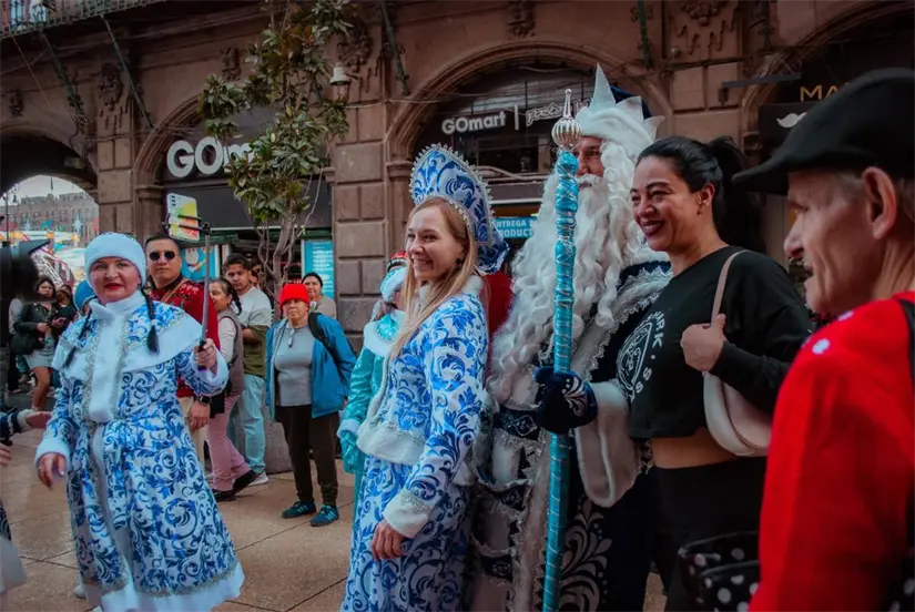 No te pierdas la oportunidad de experimentar una navidad rusa en CDMX. Foto: Cortesía.