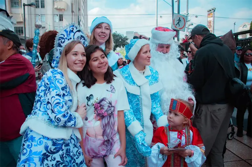 El Desfile Navideño Ruso 2025 en CDMX se realizará el 23 de diciembre. Foto: Cortesía.