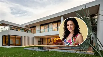 Lourdes Munguía y el interior de su elegante mansión: Así es el refugio donde vive la diva mexicana