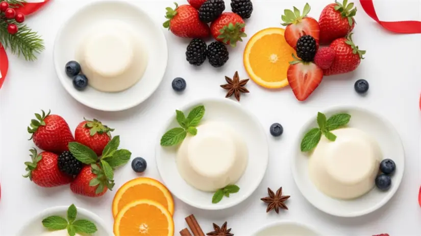 Disfruta de este postra fácil y sencillo en la cena de navidad. Foto: cortesía.