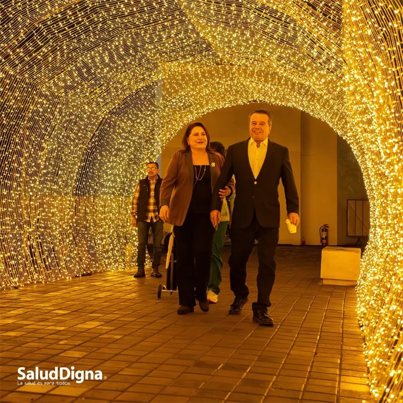 Villa Navideña de Salud Digna con entrada gratis en Culiacán. Foto: Salud Digna