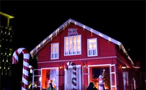 Visita la Casa de Santa Claus en la Villa Navideña de Salud Digna en Culiacán; entrada gratis