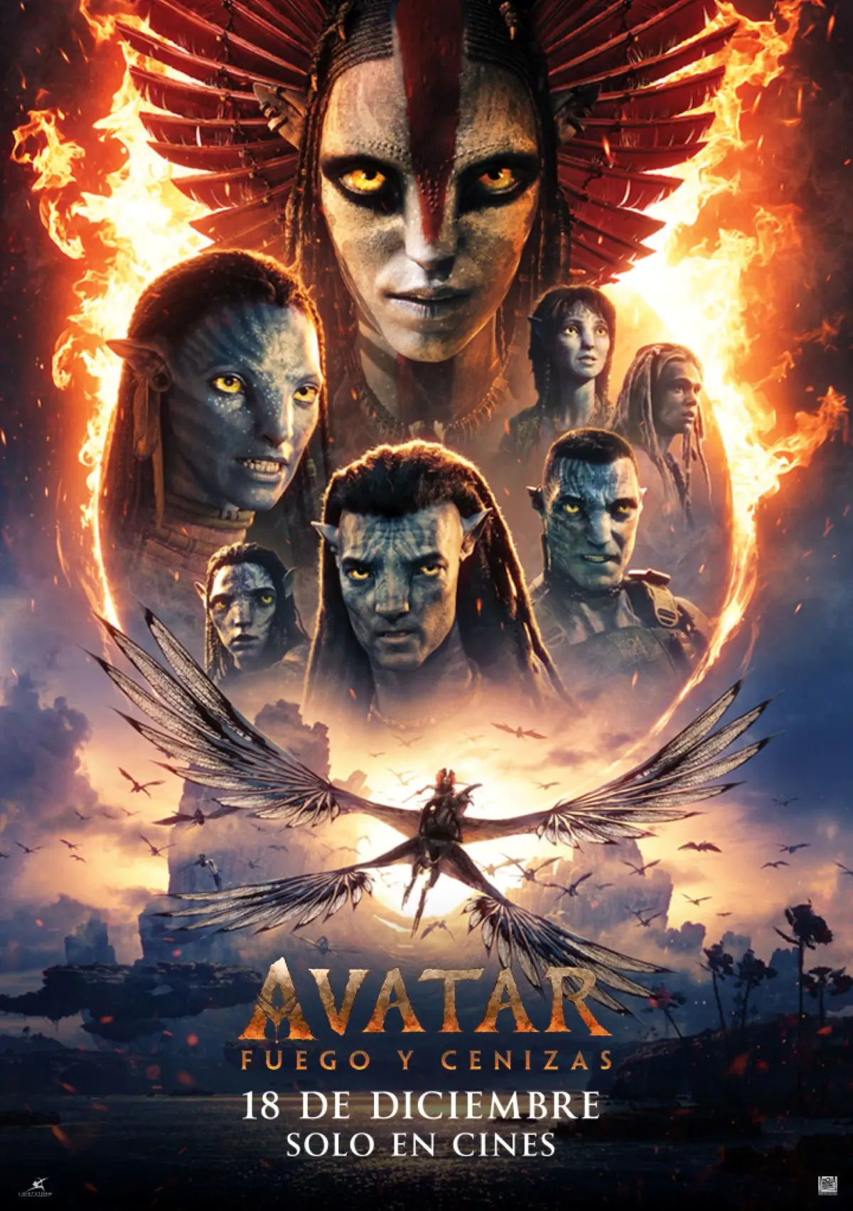  Avatar: Fuego y Cenizas. Foto: Cortesía