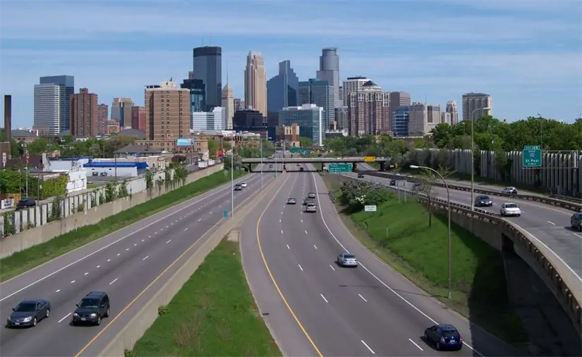 Las carreteras de Minnesota destacan entre las más seguras del país. Foto: Cortesía