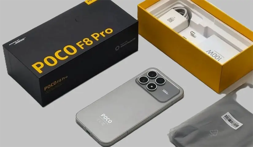 Xiaomi Poco F8 Pro con memoria de almacenamiento de hasta 512 GB, Foto: Cortesía