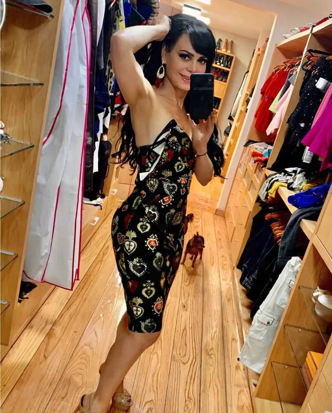 Closet de Maribel Guardia. Foto: cortesía.