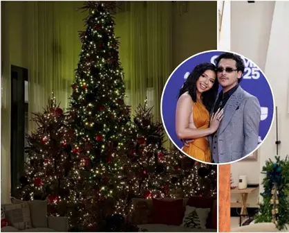 &Aacute;ngela Aguilar y Christian Nodal reciben la Navidad con lujo y estilo: As&iacute; es su grandiosa decoraci&oacute;n navide&ntilde;a