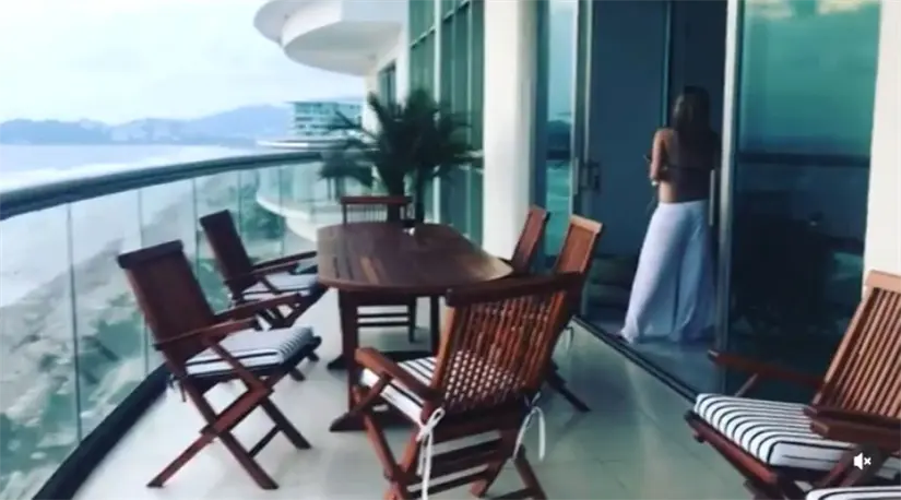 Departamento del conductor Adal Ramones. Foto: Captura de pantalla